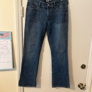 Guess Women's Dark Blue Flare Jeans